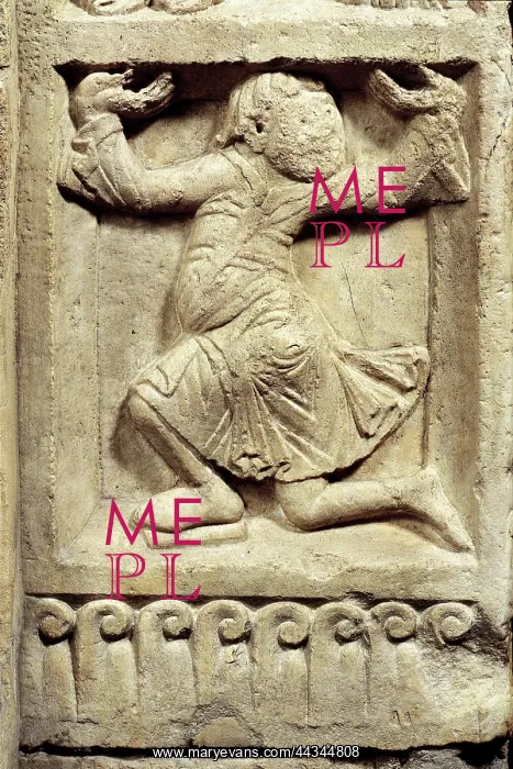 : The Pescheria Doorway, Left jamb: : The Pescheria Doorway, Left jamb:
