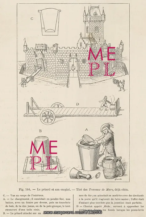: PETARD OFFENSIVE / 17TH C : PETARD OFFENSIVE / 17TH C