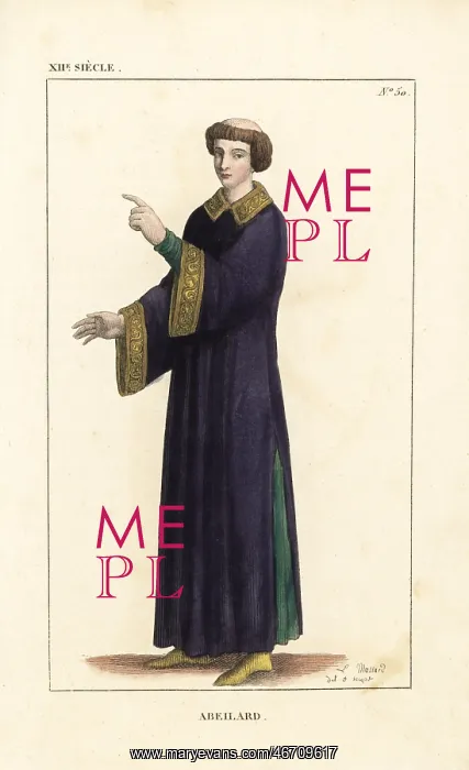 : Peter Abelard, French philosopher and logician, 12th century : Peter Abelard, French philosopher and logician, 12th century