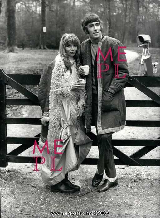 : Peter Cook and Judy Huxtable in BBC TV comedy : Peter Cook and Judy Huxtable in BBC TV comedy