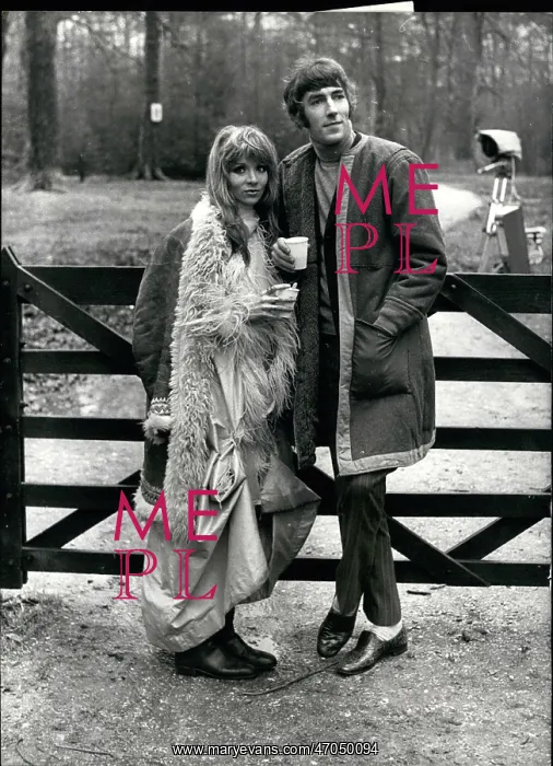 : Peter Cook and Judy Huxtable in BBC TV comedy : Peter Cook and Judy Huxtable in BBC TV comedy