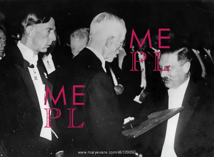 : Peter Debye received the Nobel Prize : Peter Debye received the Nobel Prize