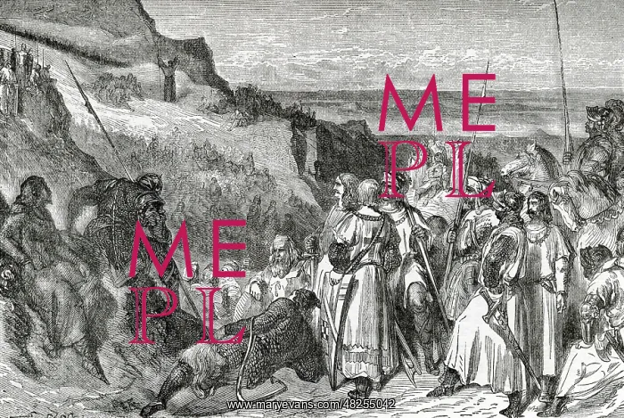 : Peter the Hermit preaching to the Crusaders : Peter the Hermit preaching to the Crusaders