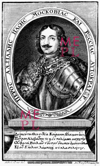 : Peter I Alexeyevich the Great, 9.6.1672 - 8.2.1725 : Peter I Alexeyevich the Great, 9.6.1672 - 8.2.1725