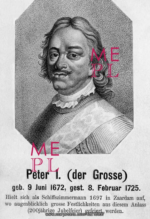  : Peter I der Grosse