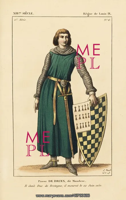 : Peter I, Duke of Brittany, died 1250 : Peter I, Duke of Brittany, died 1250