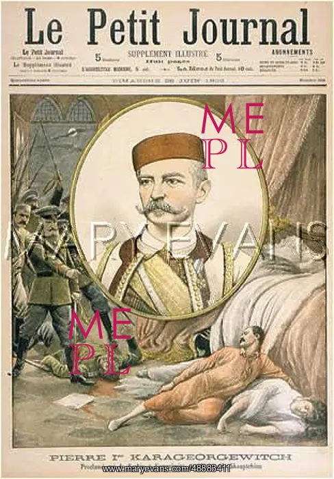 : PETER I, KING OF SERBIA : PETER I, KING OF SERBIA