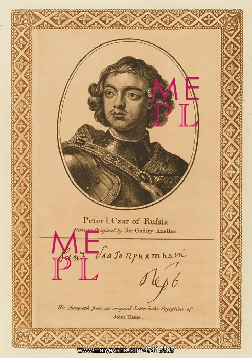 : PETER I OF RUSSIA : PETER I OF RUSSIA