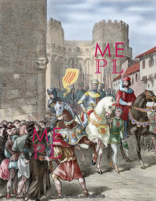 : Peter IV (1319-1387), called the Ceremonious. Entry of Pedro : Peter IV (1319-1387), called the Ceremonious. Entry of Pedro