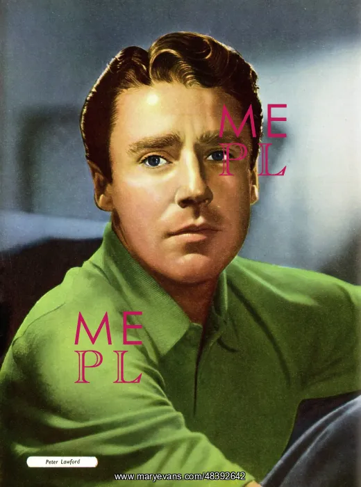 : Peter Lawford, English actor : Peter Lawford, English actor
