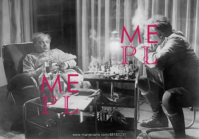  : Peter Lorre and Hans Albers in F.P.1 Doesn't Answer, 1932