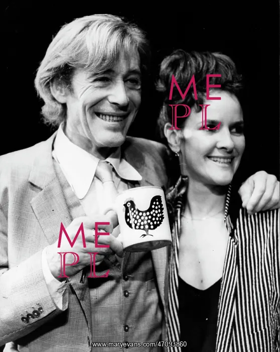 : Peter O'Toole, Frances Tomelty, Macbeth, Old Vic Theatre : Peter O'Toole, Frances Tomelty, Macbeth, Old Vic Theatre
