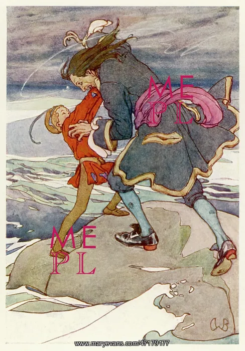 : Peter Pan and Captain Hook fight : Peter Pan and Captain Hook fight