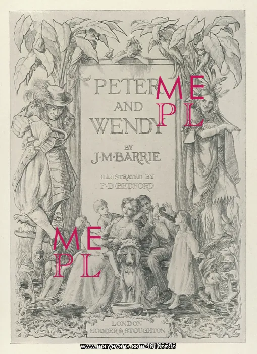 : Peter Pan - Frontispiece : Peter Pan - Frontispiece