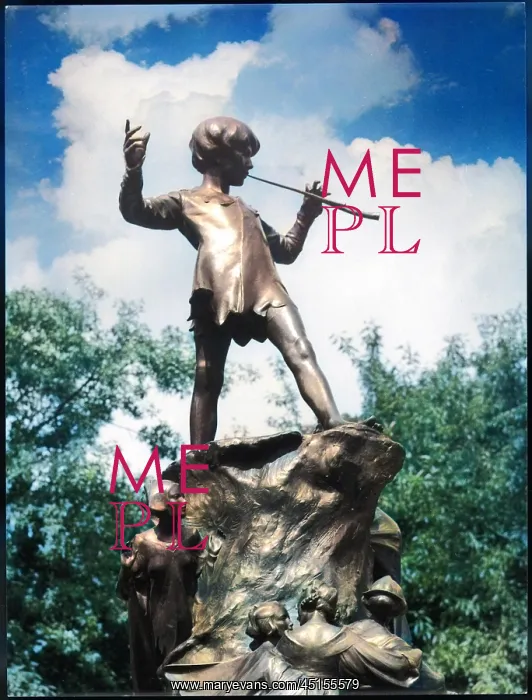 : PETER PAN STATUE : PETER PAN STATUE