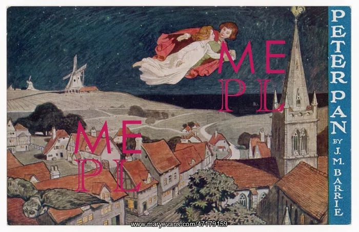 : Peter Pan - Theatre Poster : Peter Pan - Theatre Poster