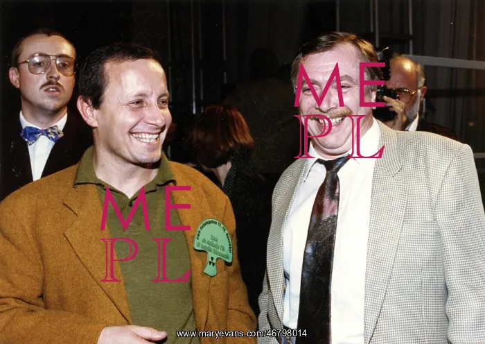 : Peter Pilz and Michael Haupl : Peter Pilz and Michael Haupl