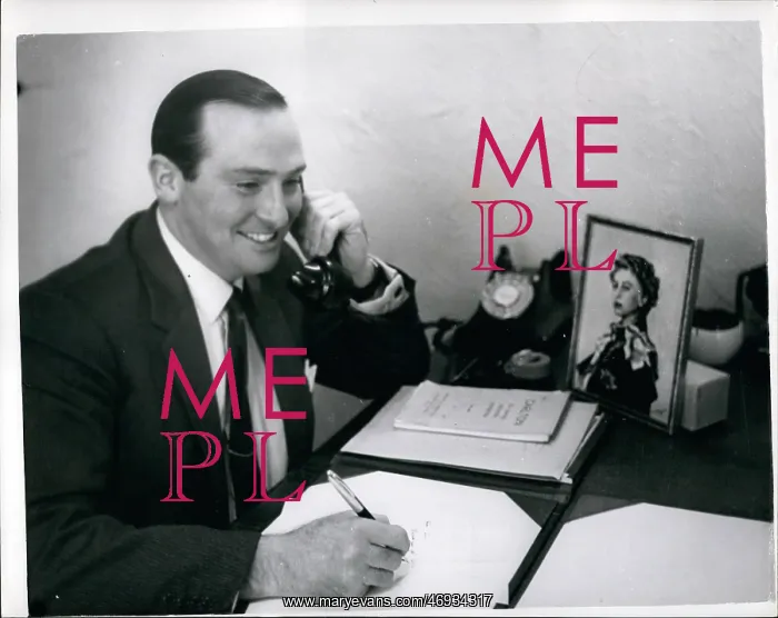  : Peter Sutherland in his office, Sheffield