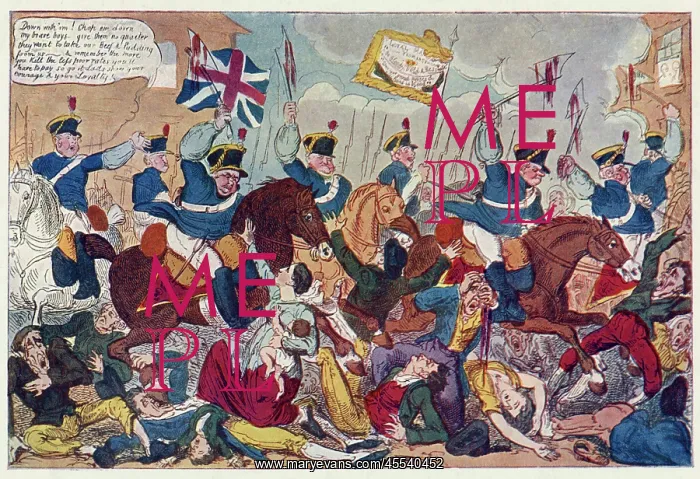 : Peterloo Massacre 1819 : Peterloo Massacre 1819