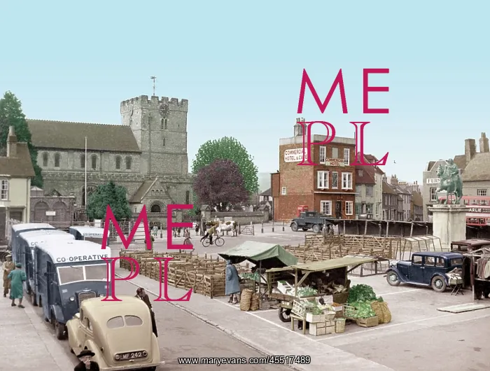 : Petersfield, Market Square c1955
