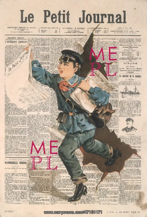  : PETIT JOURNAL TRADE CARD