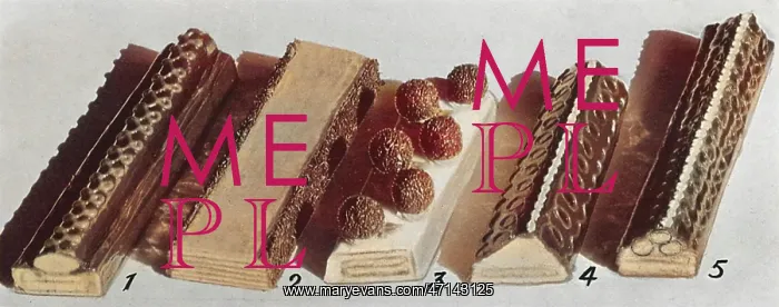 : Petite Dessert Pastries Before Cutting : Petite Dessert Pastries Before Cutting