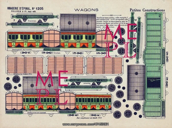 : Petites constructions. Wagons : Petites constructions. Wagons