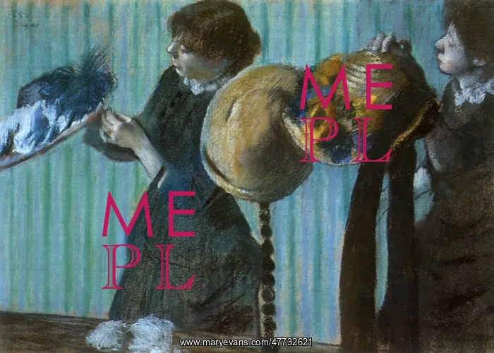  : Petites modistes, by Degas