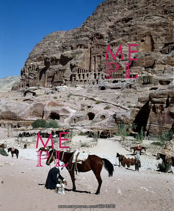 : Petra, Jordan, tombs, hellenistic architecture : Petra, Jordan, tombs, hellenistic architecture