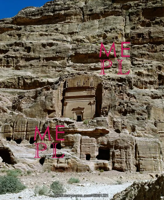 : Petra, Jordan, Tombs, hellenistic architecture : Petra, Jordan, Tombs, hellenistic architecture