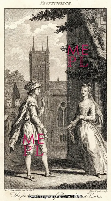 : Petrarch Meets Laura : Petrarch Meets Laura