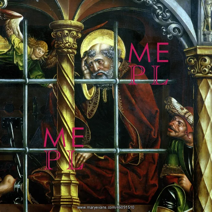 : Petrus in prison : Petrus in prison