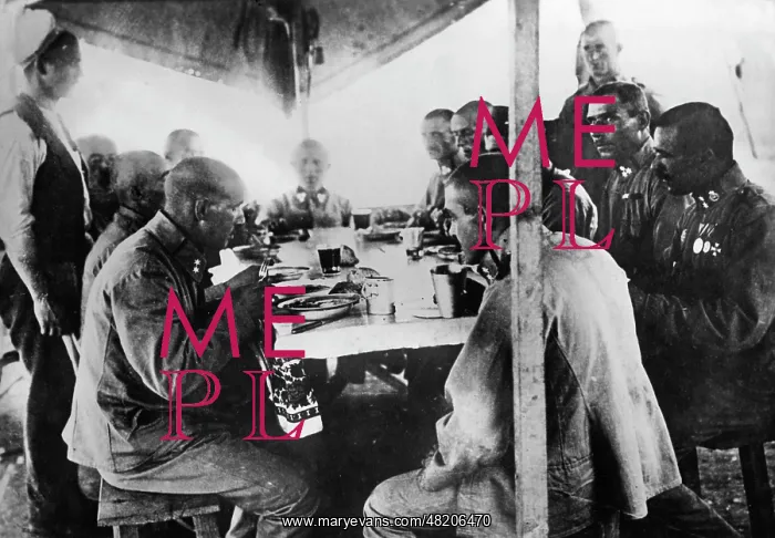 : Petty officers mess in Turkey, 1916 : Petty officers mess in Turkey, 1916