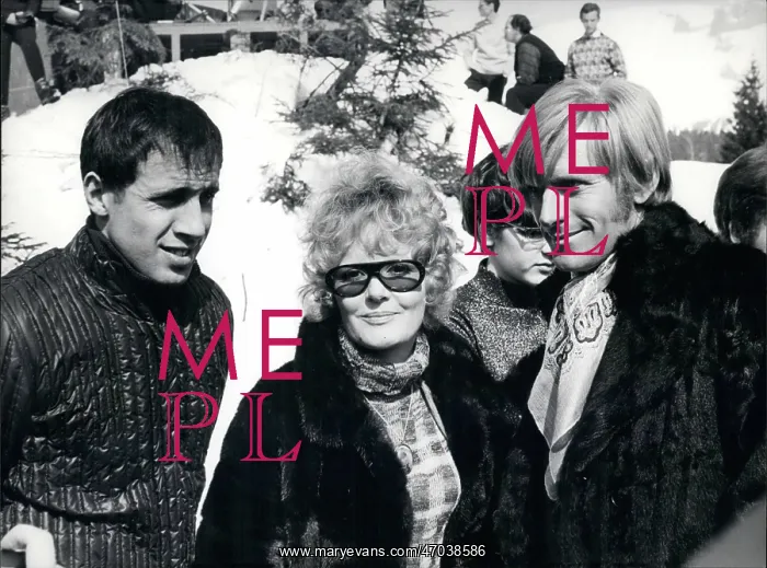 : Petula Clark in Laax : Petula Clark in Laax