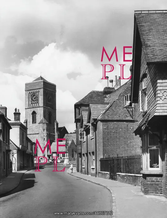 : PETWORTH CHURCH 1940S : PETWORTH CHURCH 1940S