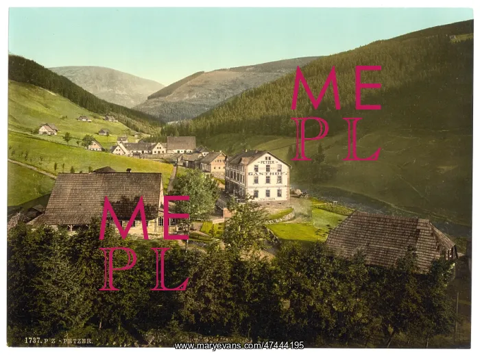 : Petzer, Riesengebirge, Germany (i.e. Spindleruv Mlyn, Czech : Petzer, Riesengebirge, Germany (i.e. Spindleruv Mlyn, Czech