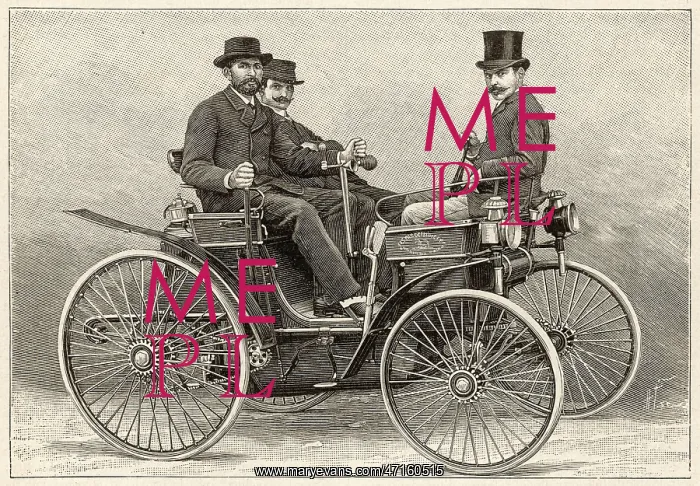 : Peugeot 1891 motor car : Peugeot 1891 motor car