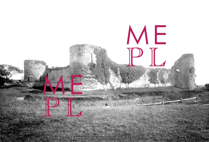  : Pevensey, the Castle 1894