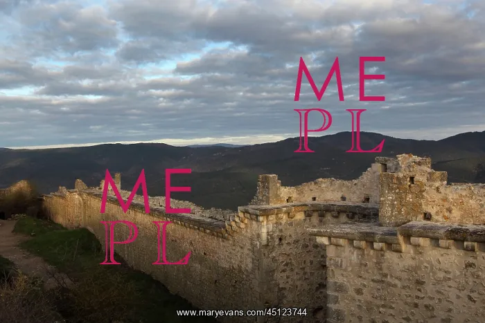 : Peyrepertuse Castle, Aude, France : Peyrepertuse Castle, Aude, France