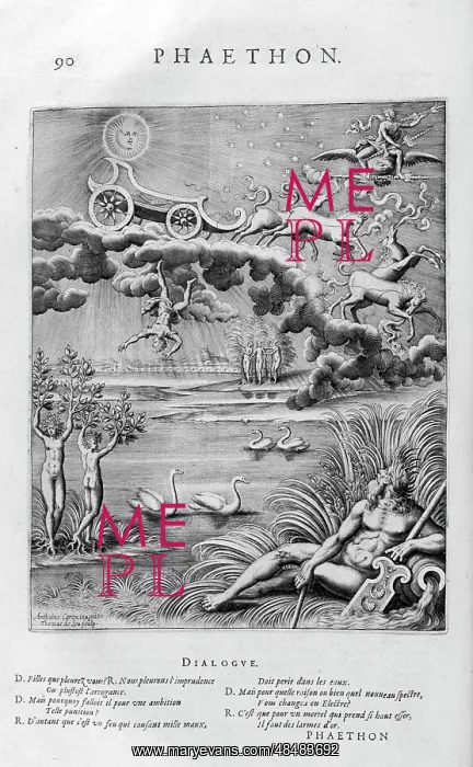 : Phaethon (son of the Oceanid Clymene and the solar : Phaethon (son of the Oceanid Clymene and the solar