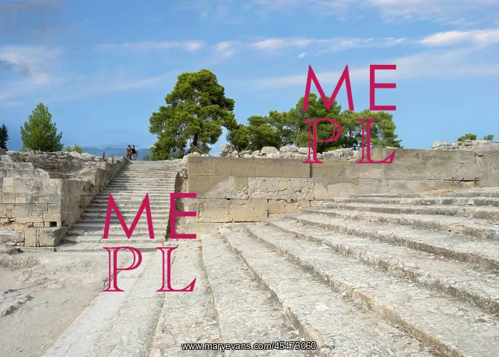 : Phaistos Minoan palace, Crete, Greece : Phaistos Minoan palace, Crete, Greece