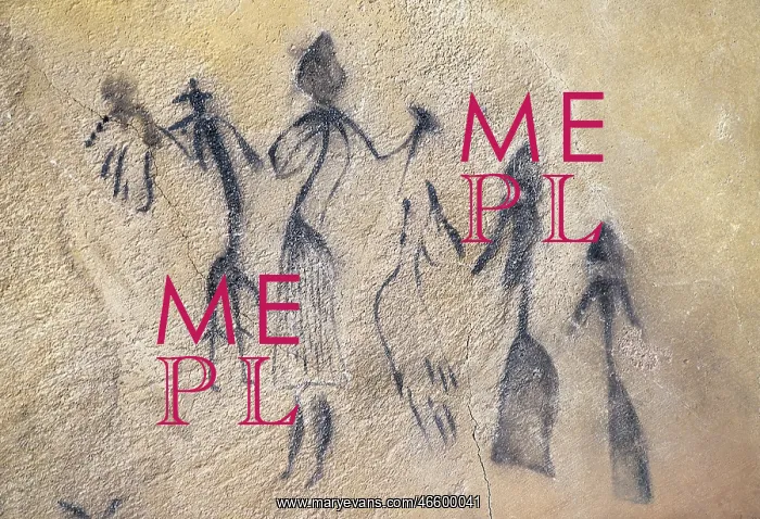 : Phalic dance of type stylized-naturalistic. Mesolithic : Phalic dance of type stylized-naturalistic. Mesolithic