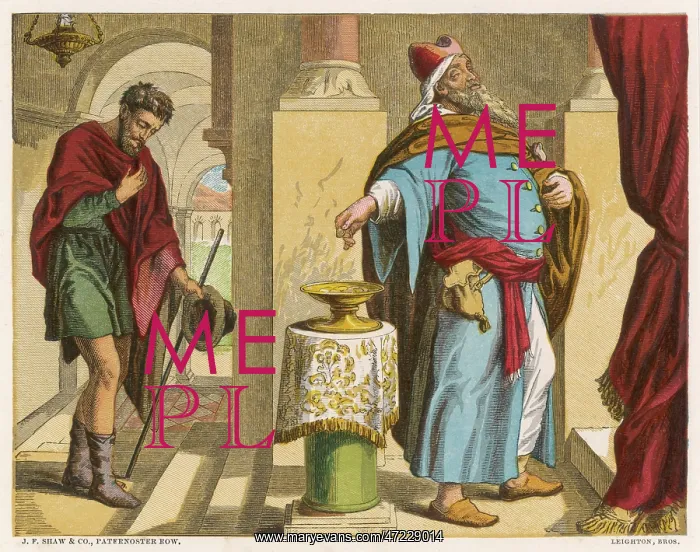 : Pharisee and publican : Pharisee and publican
