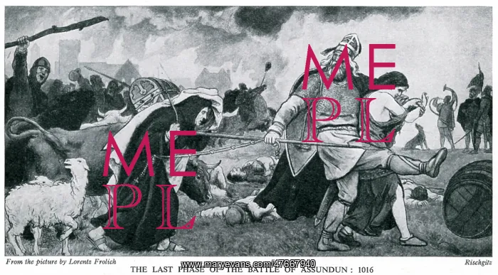 : Last phase of the Battle of Assendun : Last phase of the Battle of Assendun