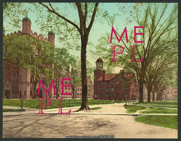 : Phelps Hall and Lyceum, Yale College : Phelps Hall and Lyceum, Yale College