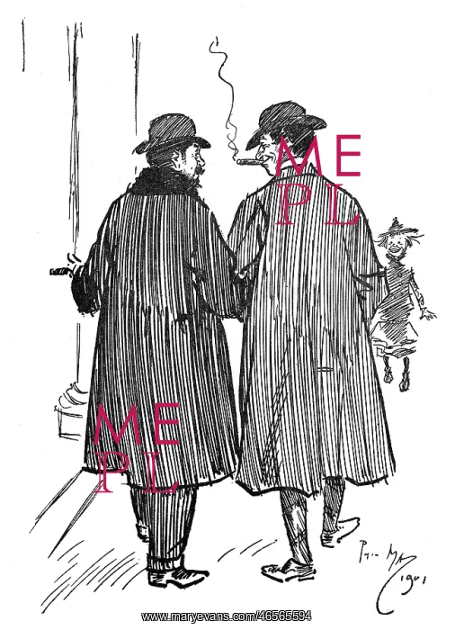 : Phil May having a funny chat to an actor - Off for a drink : Phil May having a funny chat to an actor - Off for a drink
