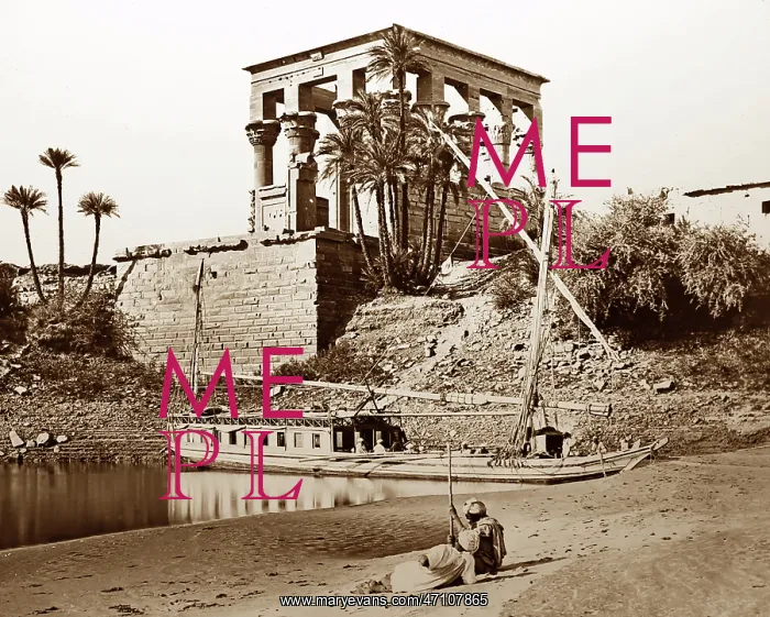  : Philae, Egypt, Victorian period