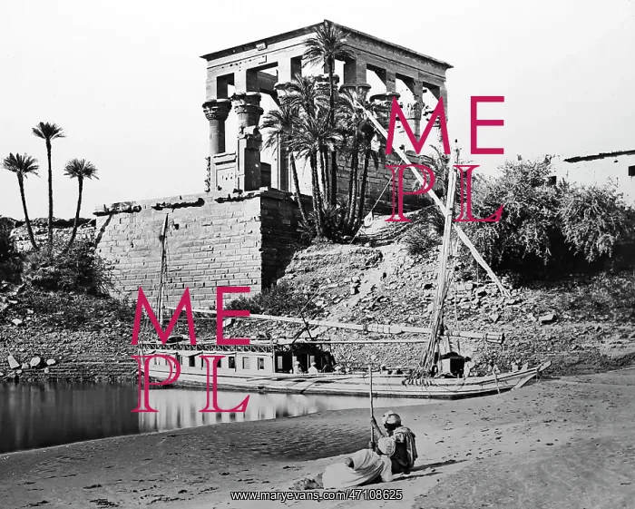  : Philae, Egypt, Victorian period