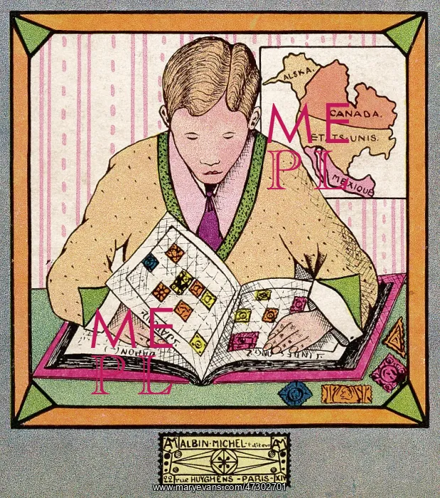 : PHILATELIST AT WORK : PHILATELIST AT WORK