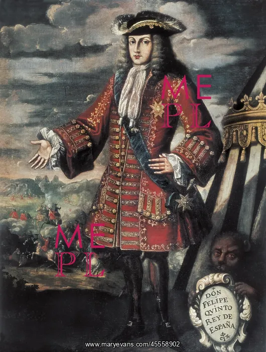 : PHILIP V of Spain (1683-1746). King of Spain : PHILIP V of Spain (1683-1746). King of Spain